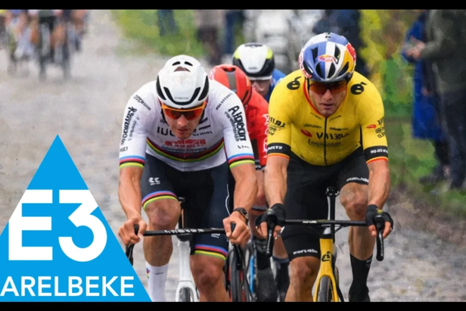 Resumen de la gran clásica belga, un E3 Harelbeke 2024 que va a significar el primer duelo de van Aert y van der Poel de esta temporada.