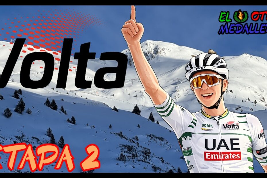 Resumen de la segunda etapa de la Volta a Catalunya 2024, con Tadej Pogacar y Sepp Kuss como grandes favoritos al título.