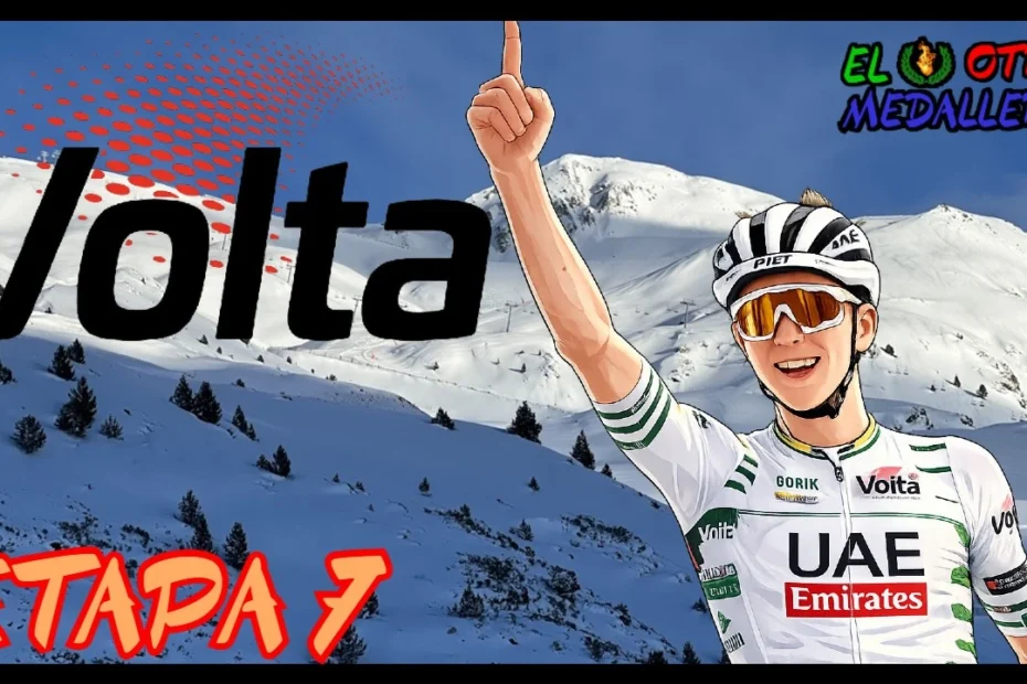 Resumen de la sétima y última etapa de la Volta a Catalunya 2024, con Tadej Pogacar liderando la carrera y Mikel Landa a certificar el pódium.