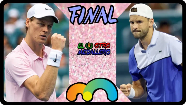 Resumen del partido de la GRAN FINAL del ATP 1000 de Miami 2024, entre Grigor Dimitrov y Jannik Sinner por el título.