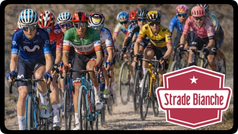 Resumen de la gran clásica del sterrato, el llamado sexto monumento, una Strade Bianche con SD Works y Lotte Kopecky como favoritas.