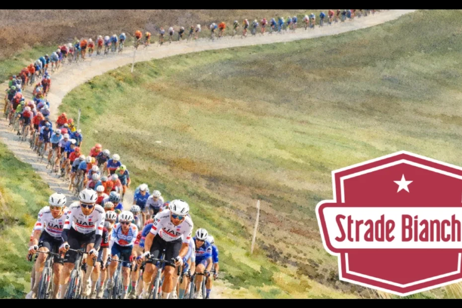 Resumen de la gran clásica del sterrato, el llamado sexto monumento, una Strade Bianche con Tadej Pogacar como gran favorito.