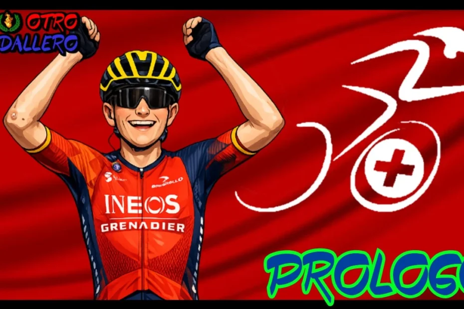 Resumen del inicio del Tour de Romandía de 2024, con uno de los pocos prólogos que se hacen ahora en las vueltas.