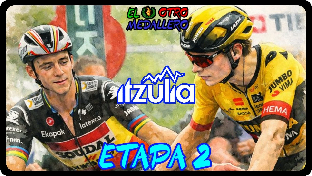 Resumen de la segunda etapa de la Itzulia 2024, con Jonas Vingegaard comandando una participación propia del Tour de Francia.