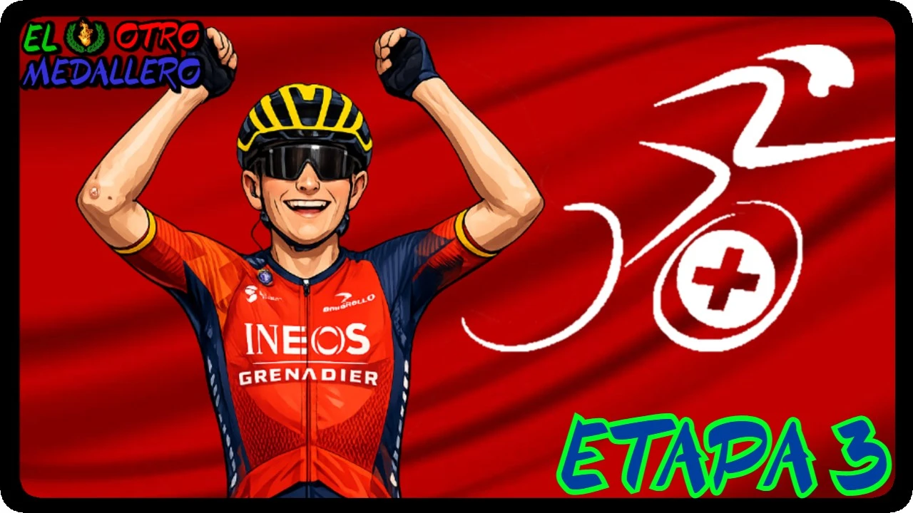 Resumen de la tercera etapa del Tour de Romandía de 2024, con una contrarreloj para empezar a marcar las diferencias.