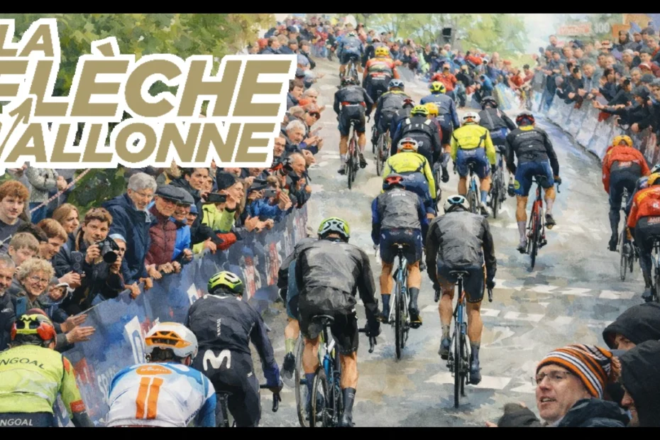Resumen de la gran clásica belga, la flecha Valona masculina 2024 con el famoso muro de Huy para dictar sentencia.