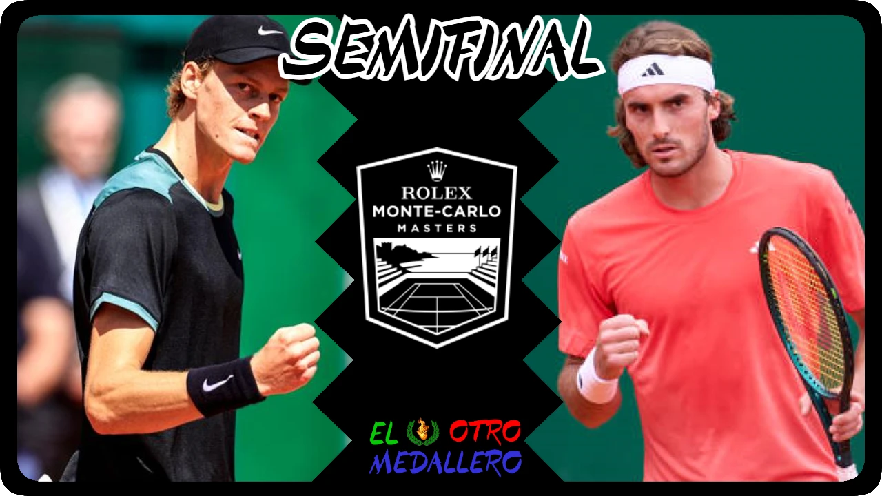 Resumen del partido de las SEMIFINALES del Master 1000 de Montecarlo 2024, Jannik Sinner y Stefanos Tsisipas buscando la gran final.