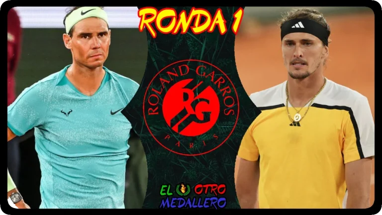 Resumen del primer partido de Rafa Nadal en el Roland Garros de 2024 contra el campeón olímpico, Alexander Zverev.