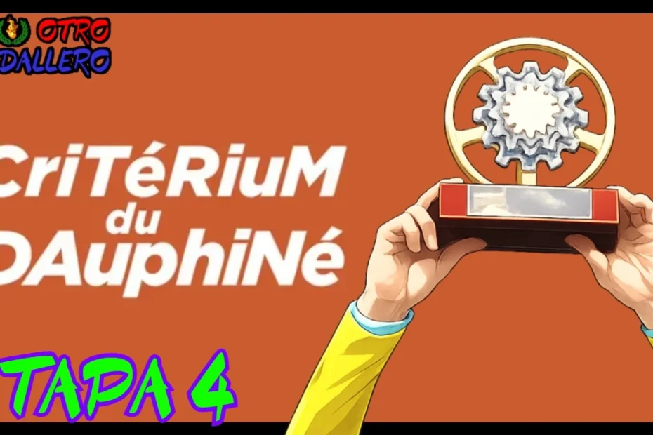 Resumen de la cuarta etapa del Criterium de Daphiné de 2024, con una contrarreloj para empezar a marcar las diferencias.