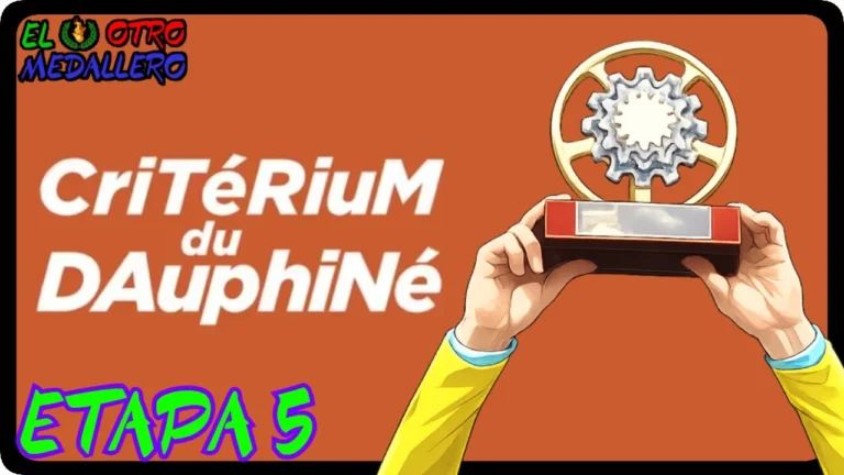 Resumen de la quinta etapa del Criterium de Dauphiné de 2024, con una etapa de transición antes de la batalla del fin de semana.