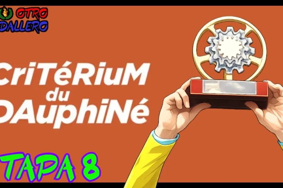 Resumen de la octava etapa del Criterium de Dauphiné de 2024, con la un último etapón para acabar por todo lo alto la carrera.