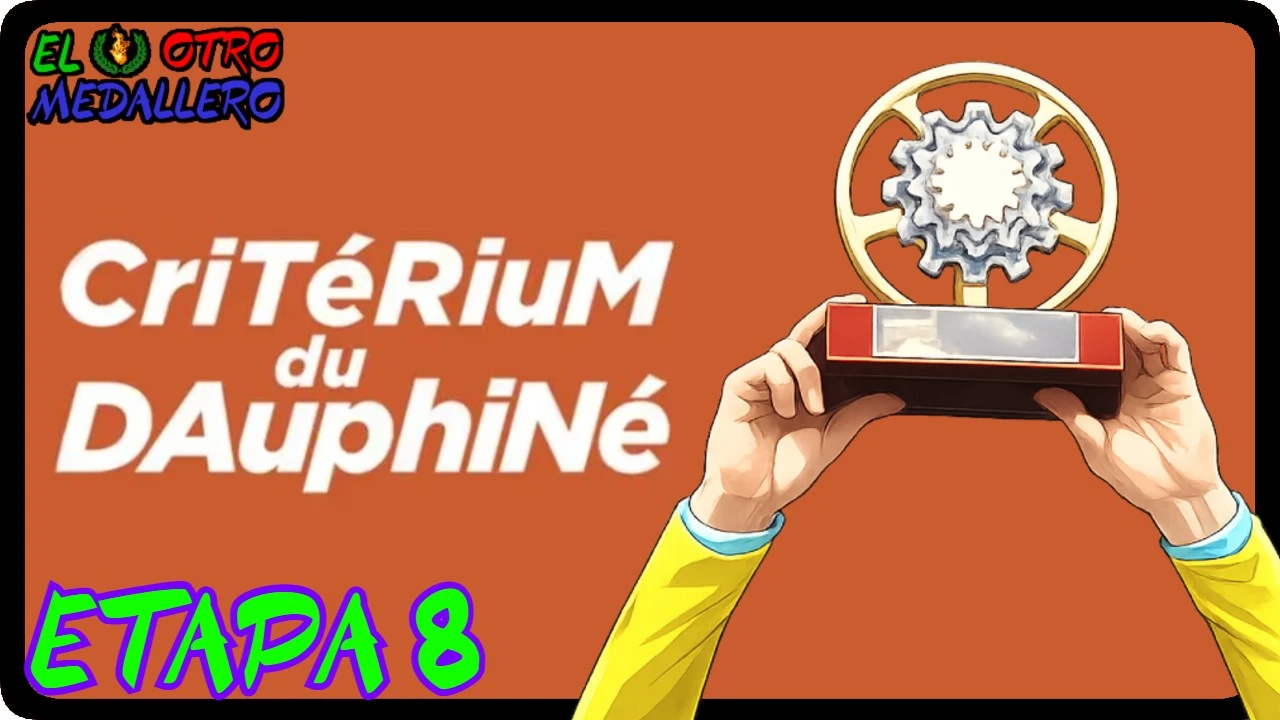 Resumen de la octava etapa del Criterium de Dauphiné de 2024, con la un último etapón para acabar por todo lo alto la carrera.