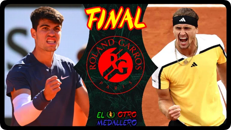 Resumen de la GRAN FINAL de Roland Garros de 2024, con Carlos Alcaraz y Alexander Zverev que nos han ofrecido un duelo épico.