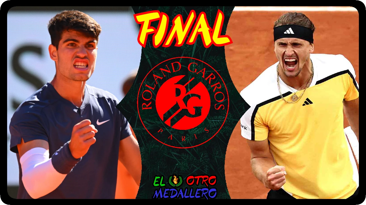 Resumen de la GRAN FINAL de Roland Garros de 2024, con Carlos Alcaraz y Alexander Zverev que nos han ofrecido un duelo épico.