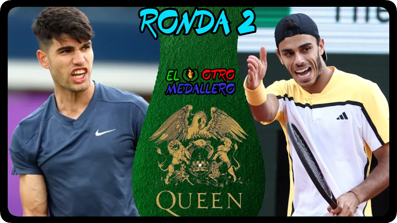 Resumen del debut de Carlos Alcaraz en el ATP 500 de Queen's de 2024, frente a un rival muy complicado como es Cerundolo.