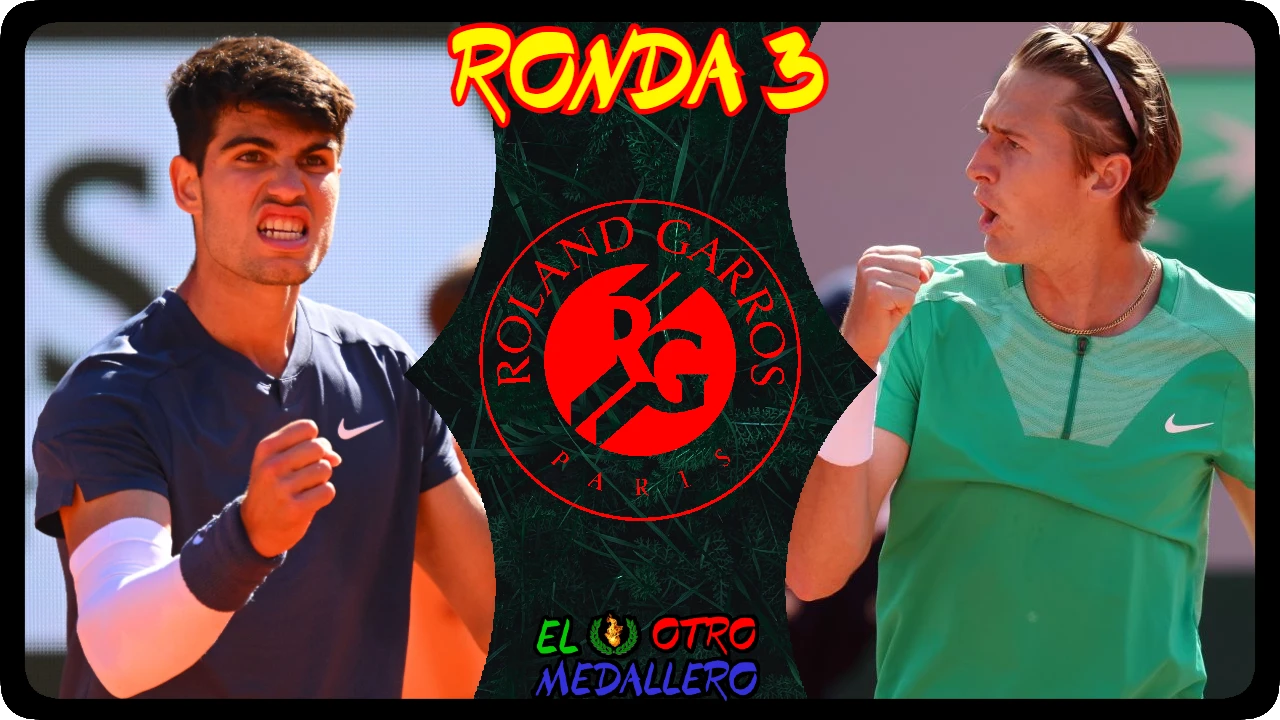 Resumen del tercer partido de Carlos Alcaraz en el Roland Garros de 2024 contra el primer rival serio como es Sebastian Korda.