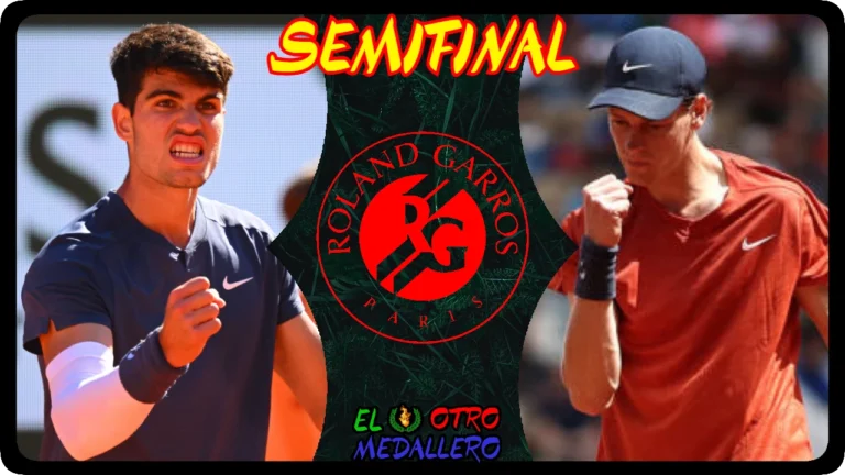 Resumen del partido de semifinales de Carlos Alcaraz en el Roland Garros de 2024 contra Jannik Sinner, el nuevo número 1 del mundo.