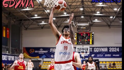 España – Macedonia /Grupo C/ Eurobasket sub 20 Gdynia 2024