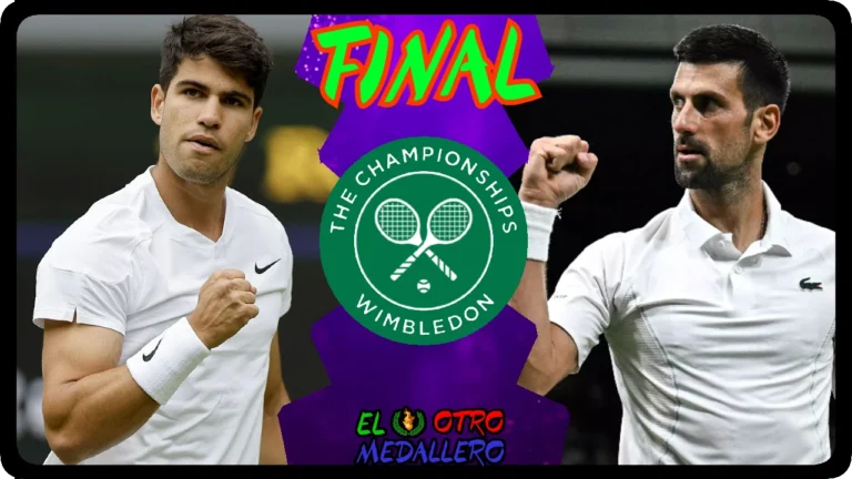 Resumen de la GRAN FINAL del Wimbledon 2024, con Carlos Alcaraz y Novak Djokovic reeditando la que ya vivimos en 2023.