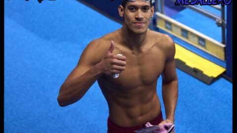 Natación /100m espalda masculino/ Juegos Olímpicos de París 2024