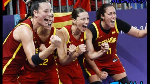 Baloncesto 3×3 / España – Alemania / FINAL / Juegos Olímpicos de París 2024