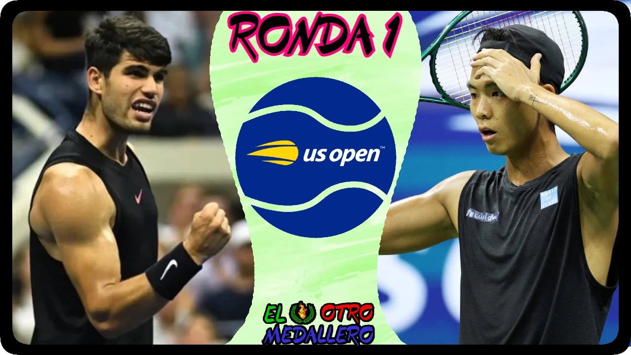 Resumen del debut de Carlos Alcaraz en el US Open 2024, contra un desconocido Li Tu para empezar a entrar en competición.