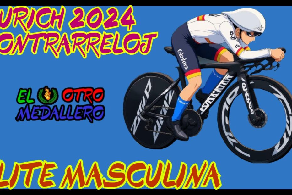 Resumen de la contrarreloj de la carrera élite masculina disputada en el mundial de Zúrich de 2024, con Remco Evenepoel como gran favorito.