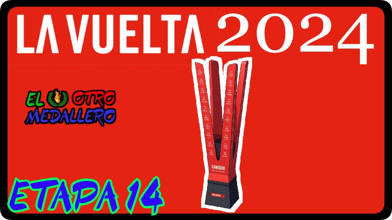Resumen de la decimocuarta etapa de la Vuelta a España de 2024, con un nuevo final en alto en esta durísima semana de la carrera.