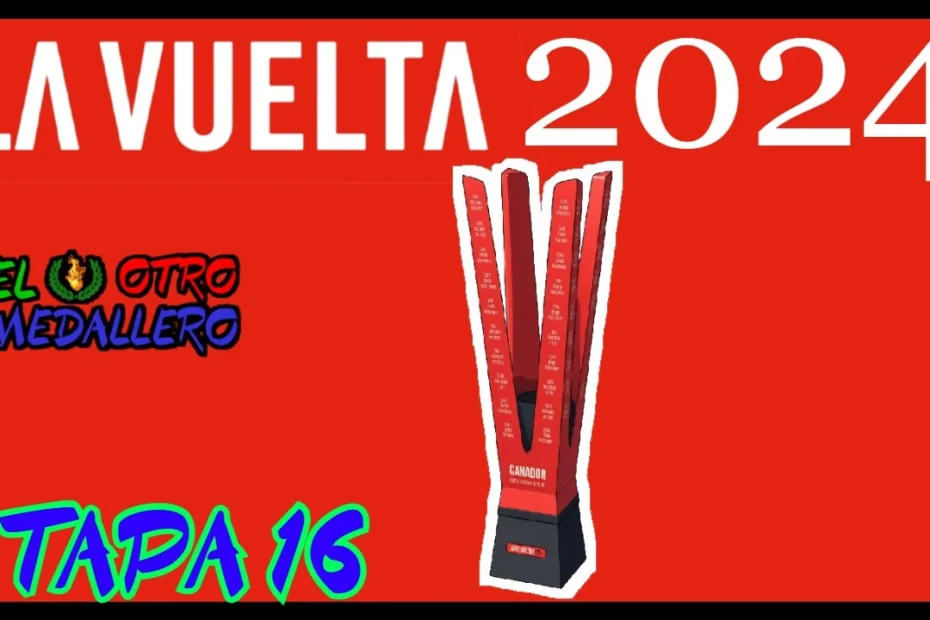 Resumen de la decimosexta etapa de la Vuelta a España de 2024, con el final en los lagos de Covadonga para empezar la última semana.