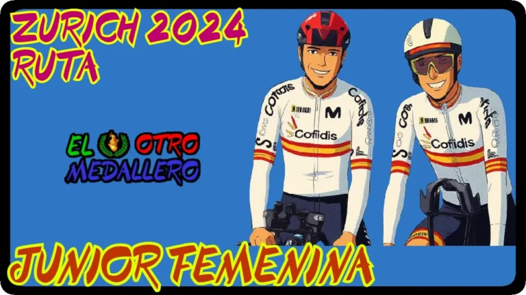 Resumen de la prueba en ruta de la carrera junior femenina disputada en el mundial de Zúrich de 2024, con opciones para España.