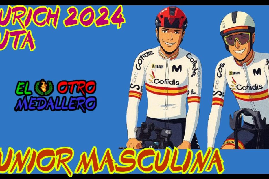 Resumen de la prueba en ruta de la carrera junior masculina disputada en el mundial de Zúrich de 2024, con opciones para España.