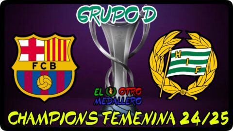 FC Barcelona – Hammarby Fotboll /Grupo D/ Champions Femenina 24/25
