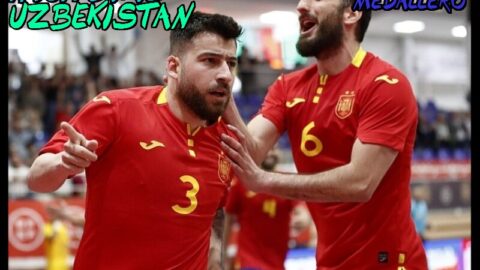 España VS Nueva Zelanda /Grupo D/ Mundial Uzbekistán 2024