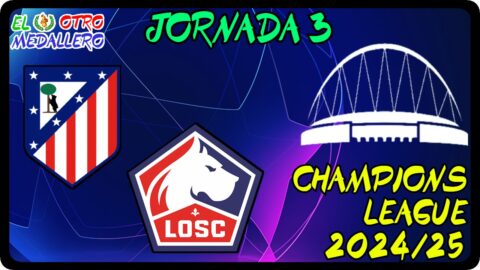 Atlético Madrid – Lille /Jornada 3/ Champions League 24/25