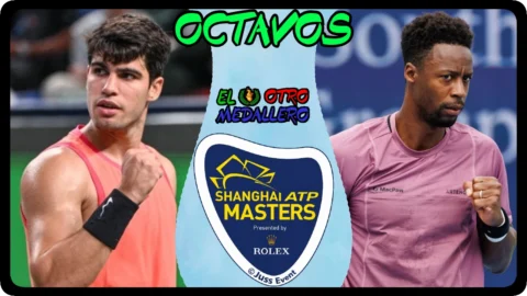 Carlos Alcaraz – Gael Monfils / Octavos / Master 1000 Shanghai 2024