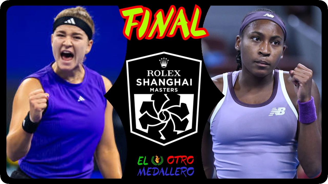 Resumen de la GRAN FINAL del master 1000 de Pekín 2024, con Paula Badosa y Karolina Muchova peleando por el título.