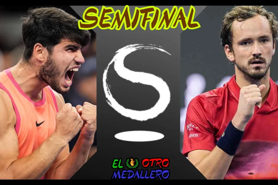 Resumen de la semifinal del master 500 de Pekín 2024, con Carlos Alcaraz y Daniil Medvedev buscando meterse en la GRAN FINAL.