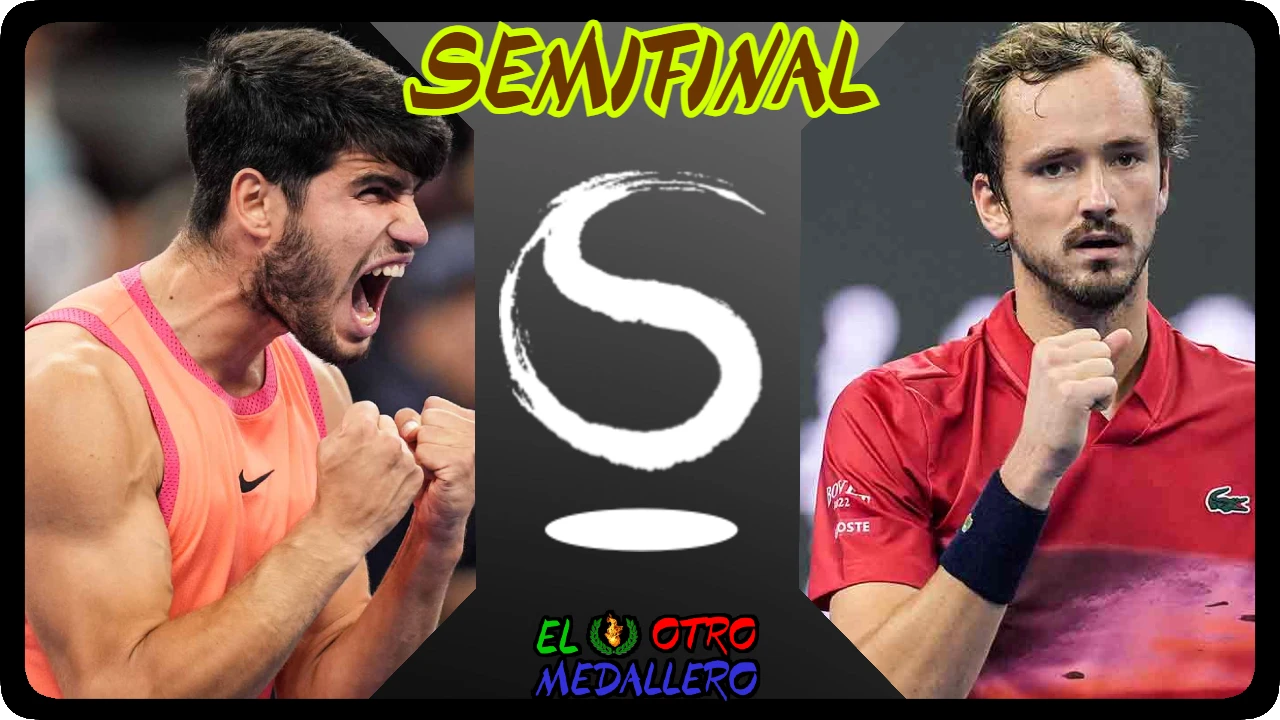 Resumen de la semifinal del master 500 de Pekín 2024, con Carlos Alcaraz y Daniil Medvedev buscando meterse en la GRAN FINAL.