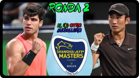 Carlos Alcaraz – Shang Juncheng /Ronda 2/ Master 1000 Shanghai 2024