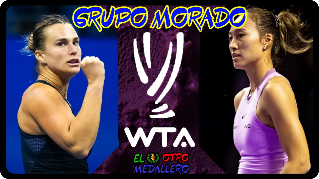 Resumen de esta primera jornada del grupo morado de las WTA Finals 2024, con Aryna Sabalenka y Qinwen Zheng buscando empezar con victoria.