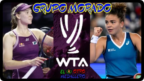 Jasmine Paolini – Elena Rybakina / Grupo Morado / WTA Finals 2024