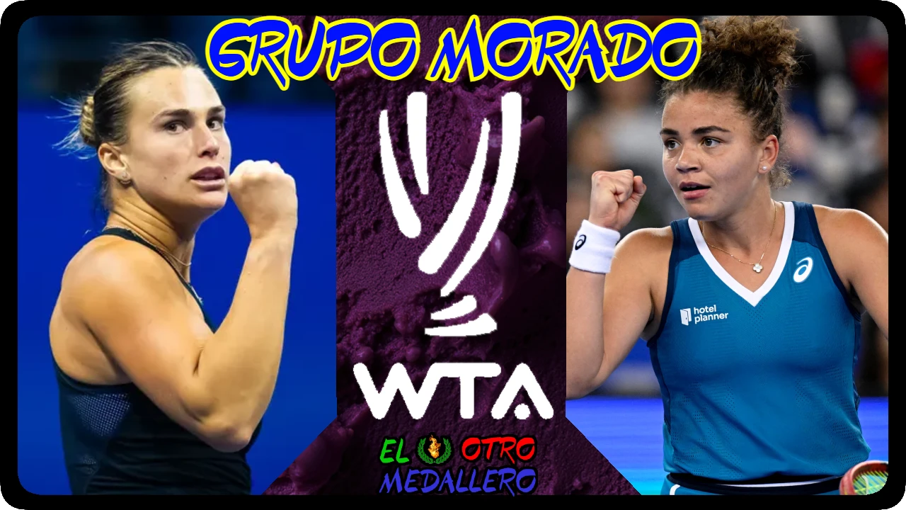 Resumen de esta segunda jornada del grupo morado de las WTA Finals 2024, con Aryna Sabalenka y Jasmine Paolini por el liderato del grupo.