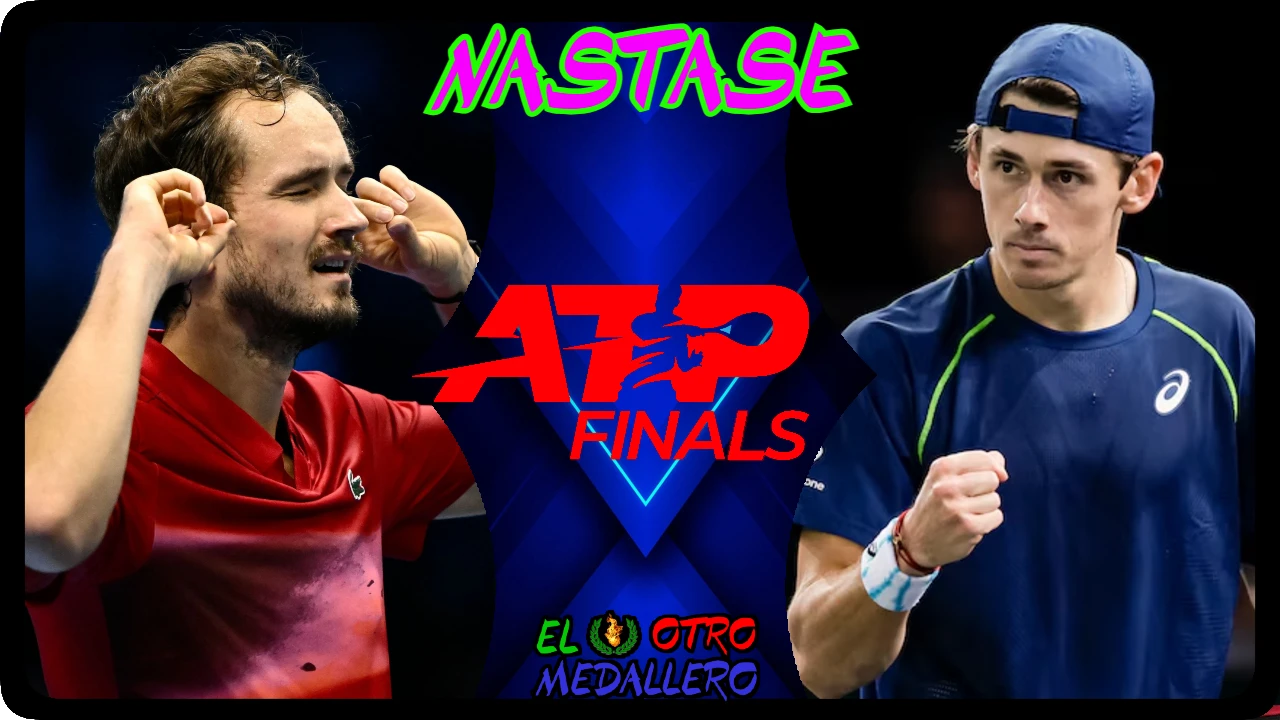 Resumen del segundo encuentro de las ATP Finals de Turín 2024 con Daniil Medvedev y Alex de Miñaur obligados a ganar para no quedarse fuera.