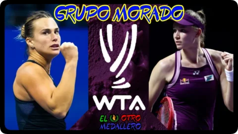 Aryna Sabalenka – Elena Rybakina / Grupo Morado / WTA Finals 2024
