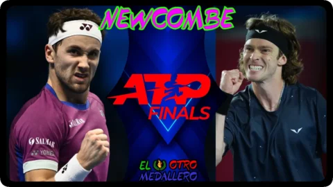 Casper Ruud – Andrei Rublev /Grupo Rojo/ ATP Finals Turin 2024