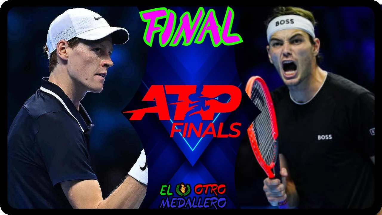 Resumen de la GRAN FINAL de las ATP Finals de Turín 2024 con Jannik Sinner y Taylor Fritz luchando por el último título ATP del año.