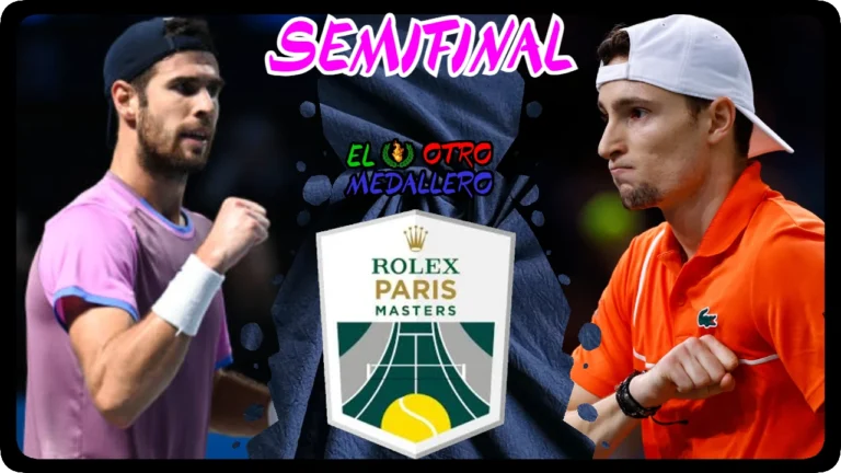 Resumen de las semifinales de este Master 1000 de París 2024, con Karen Khachanov y Ugo Umbert intentando meterse en la GRAN FINAL.