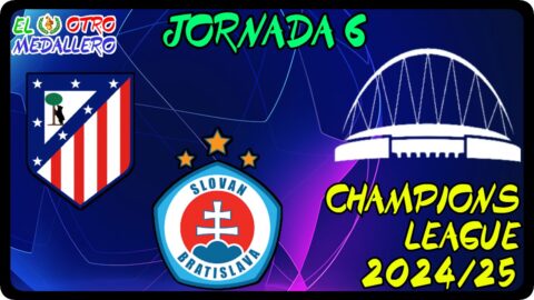 Atlético Madrid – Slovan Bratislava /Jornada 6/ Champions League 24/25