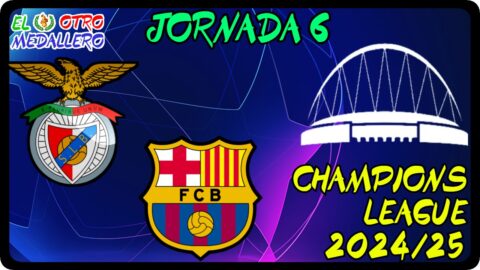 Benfica – FC Barcelona /Jornada 7/ Champions League 24/25