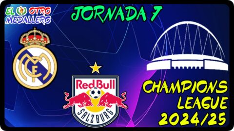 Real Madrid – Red Bull Salzburgo /Jornada 7/ Champions League 24/25